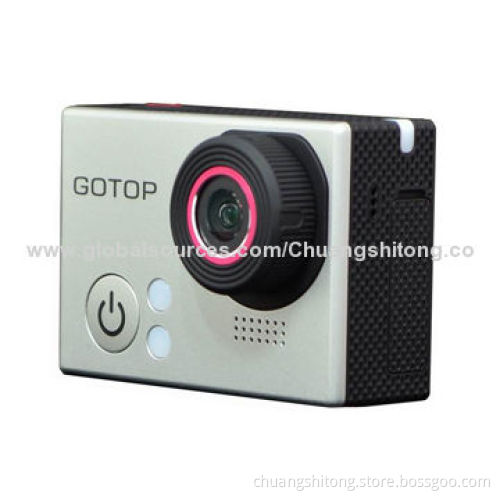 Gotop Action Camera, Similar GoPro Hero 3 with 60m Waterproof Better Choice for Skiing